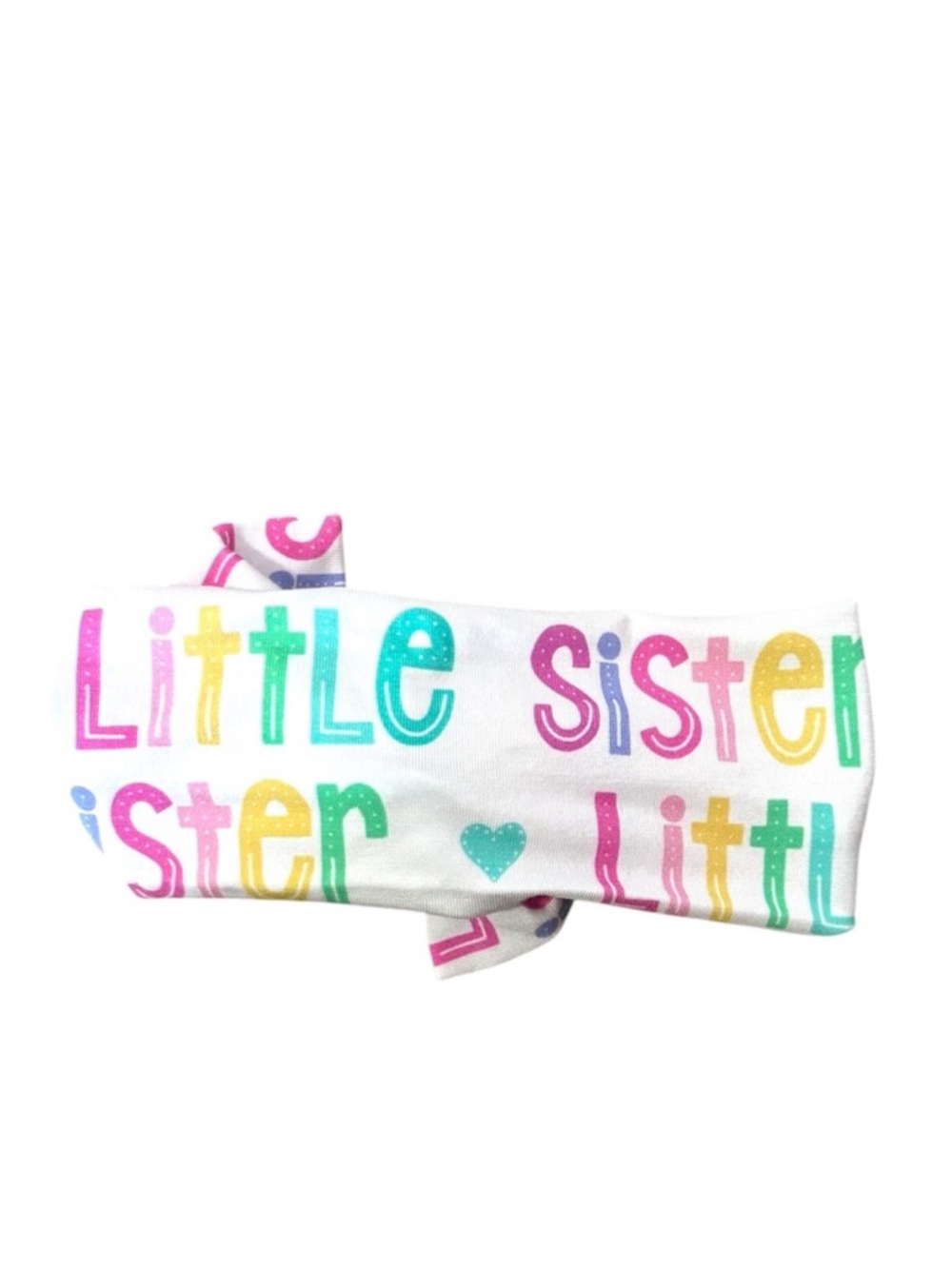 Sophia Rose Bamboo Baby Bow Little Sister Headband Soft Stretch - Picture 3 of 4